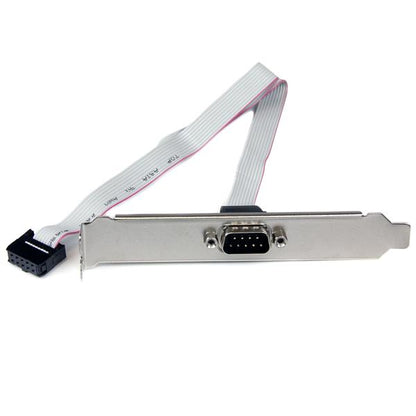 Adaptador StarTech.com PLATE9M16 | Serial DB9 RS232, IDC 10 Pines, 40CM