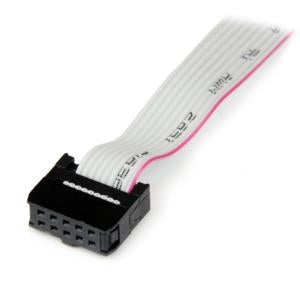 Adaptador StarTech.com PLATE9M16 | Serial DB9 RS232, IDC 10 Pines, 40CM