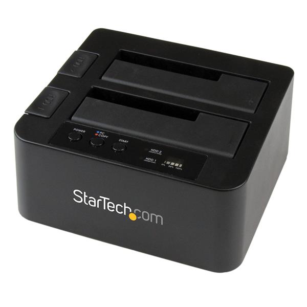 Dock StarTech.com SDOCK2U33RE | USB 3.0, Soporta 2 X HDD/SSD 2.5"/3.5