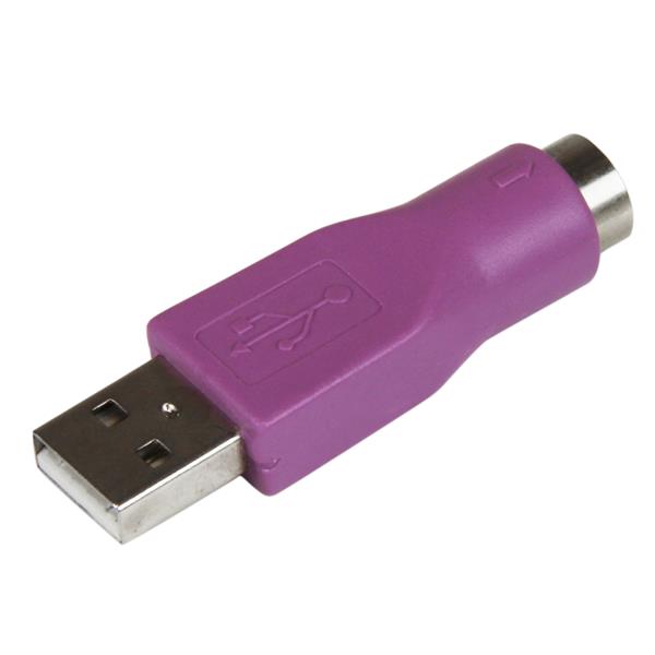 Adaptador Teclado StarTech.com GC46MFKEY | Ps/2 a USB, Hembra a Macho