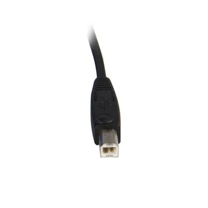 Cable KVM StarTech.com SVUSB2N1_10 | 2 en 1, 3m VGA HD-15