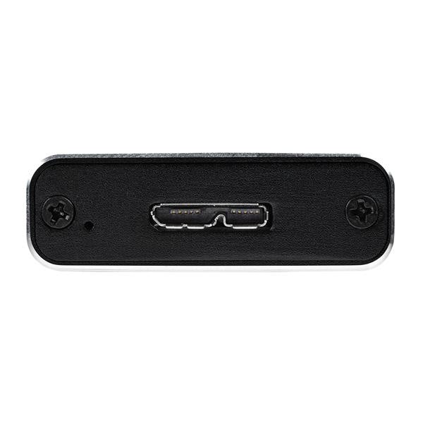Startech.com Gabinete Adaptador M.2 Ngff a USB 3.1 con Carcasa Protectora - Gabinete Caja de SSD M.2 para Ssds M.2 SATA - 1 X SSD Admitido - 1 X Bahía Total - Aluminio