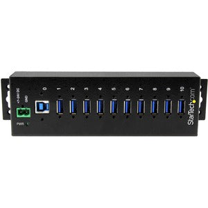 Concentrador USB 3.0 StarTech.com ST1030USBM | 10 Puertos, 5Gbps, Protección de Descargas