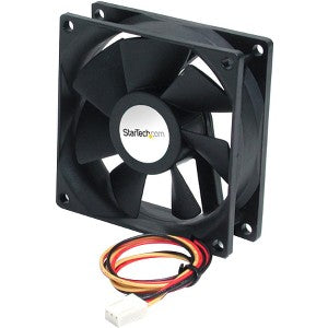 Startech.com Ventilador de Repuesto para Gabinete de Computadora 60x25mm con Conector Tx3 - Rodamiento Doble de Bolas Recirculantes - 60MM Maximum Fan Diameter - 1 X Fan(s) - 45.24m³/hora Maximum