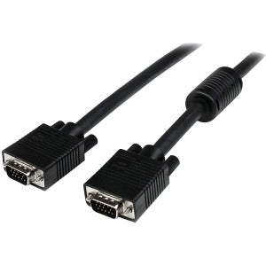Startech.com Cable de 3m de Video VGA Coaxial de Alta Resolución para Monitor - Hd15 Macho - Hd15 Macho - Cable For Dispositivo de Vídeo, Monitor - Apantallado - Negro