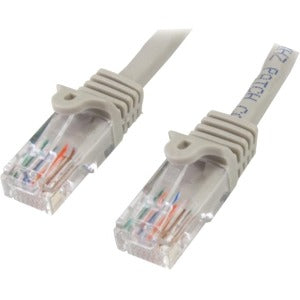 Cable de Red StarTech.com 45PAT2MGR | 2m, Cat5e Snagless RJ45