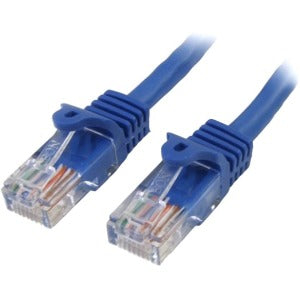 Cable de Red StarTech.com 45PAT3MBL | 3m, Cat5e Snagless RJ45 Azul