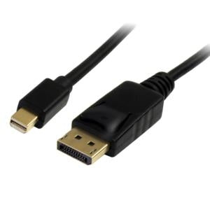 Cable Adaptador StarTech.com Mini DisplayPort 1.2 MDP2DPMM1M | 4K, 21.6 Gbit/s