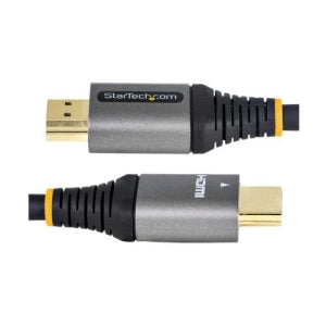 Startech.com Cable de 3m HDMI 2.1 8k - Cable HDMI Certificado de Ultra Alta Velocidad - 48gbps 8k 60hz 4k 120hz Hdr10+ Earc Ultra HD - Cable For Dispositivo de Audio/vídeo, Monitor, Portátil,