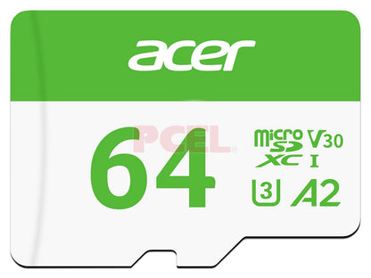 Memoria MicroSD Acer BL.9BWWA.302 | 64GB, Clase 10