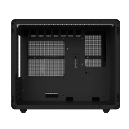 Gabinete  Gamer Balam Rush Mini Torre Tank Mini GI930 / Max MB M-ATX / GPU 340 mm / 1xUSB 3.0 + 1x USB Tipo C + Audio + 3xFan RGB / Panel Izq Cristal + Frente con Malla / Legend Negro