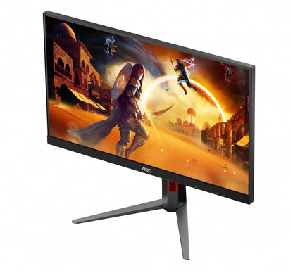 Monitor Gamer AOC 27G4 LCD 27", 1920x1080 Full HD, 180Hz, HDMI/DisplayPort, Negro/Rojo