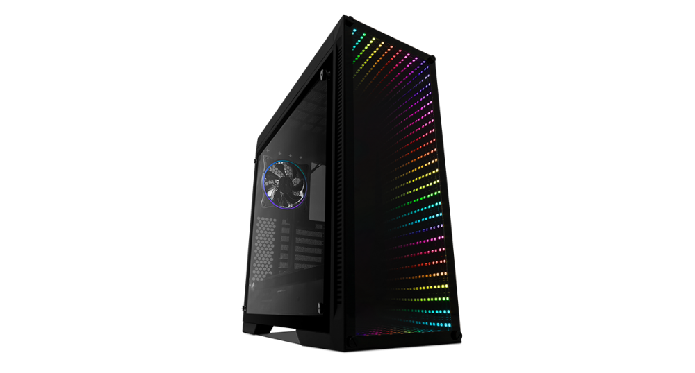 Gabinete Game Factor CSG601, Full Tower, ATX/EATX/Micro-ATX/Mini-ITX, USB 2.0/3.0, sin Fuente, sin Ventiladores Instalados, Negro