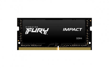 Memoria RAM para Laptop Kingston FURY Impact DDR4, 3200MHz, 32GB, Non-ECC, CL20, 260-pin SO-DIMM, XMP