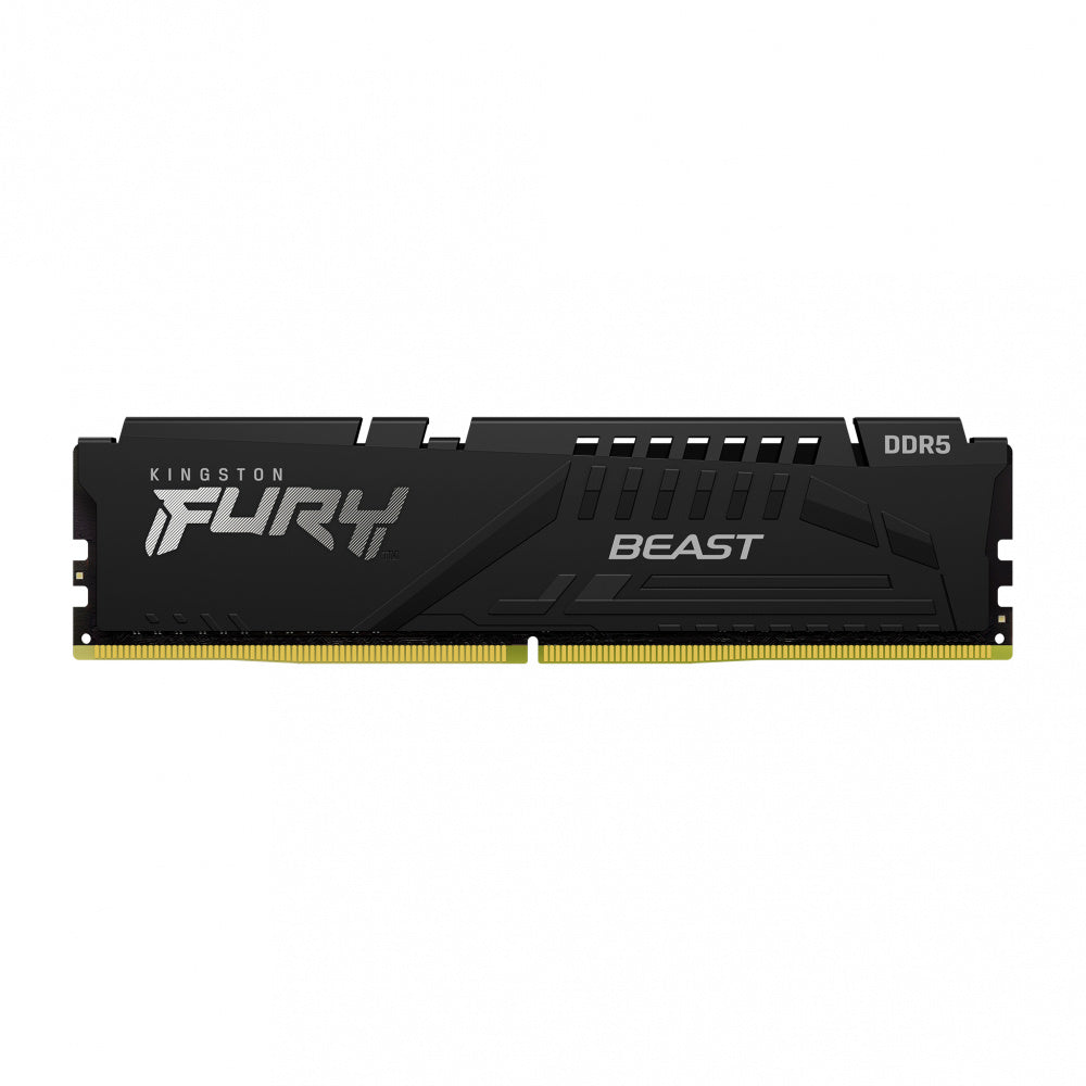 Memoria RAM Kingston Fury Beast Black DDR5, 5200MHz, 32GB, CL40, XMP