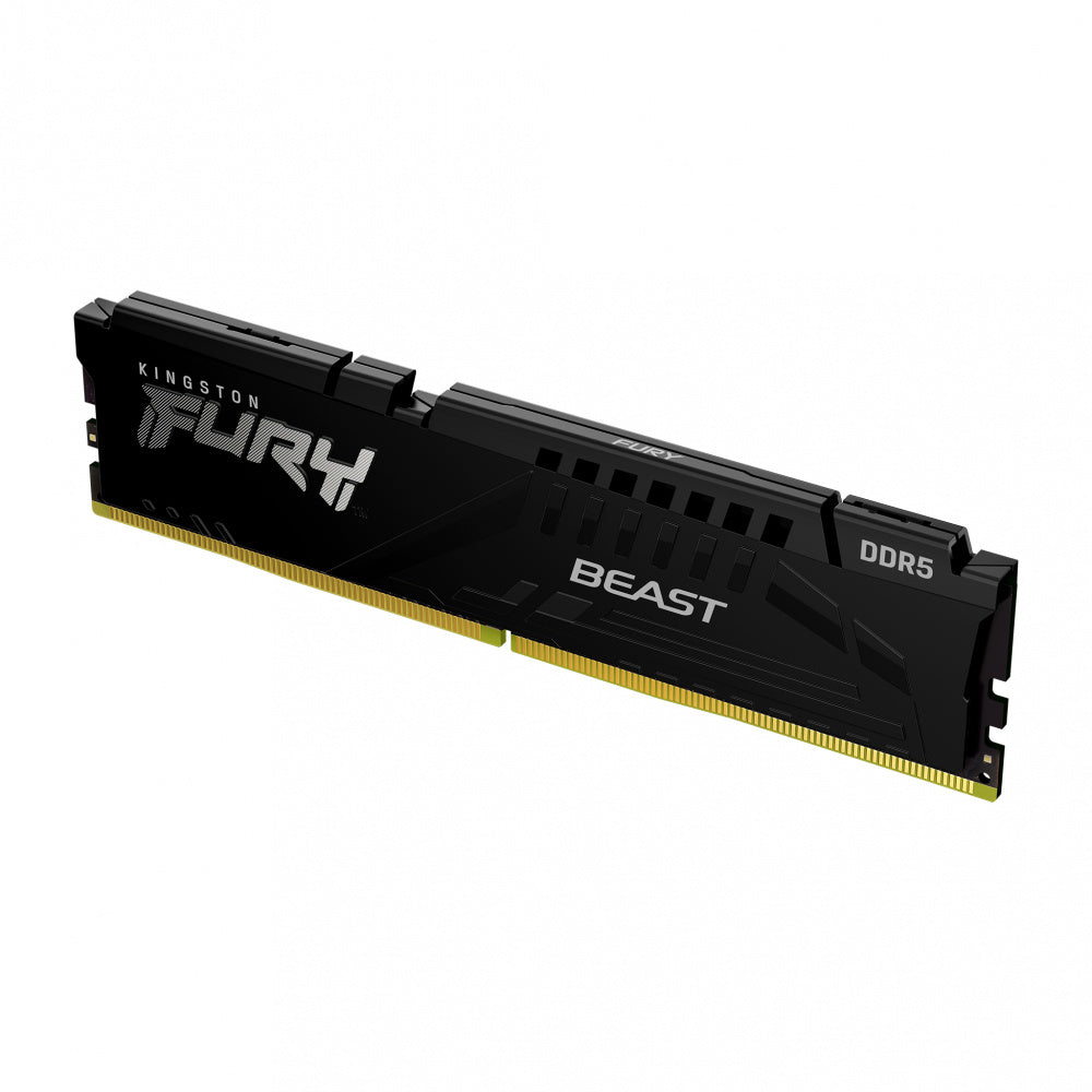 Memoria RAM Kingston Fury Beast Black DDR5, 5200MHz, 32GB, CL40, XMP