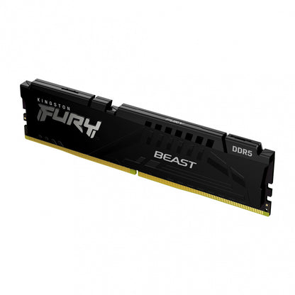 Memoria RAM Kingston Fury Beast Black DDR5, 5200MHz, 32GB, CL40, XMP