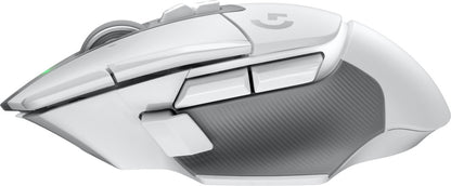 Mouse Gamer Logitech Óptico G502 X Lightspeed, RF Inalámbrico, 25.600DPI, Blanco