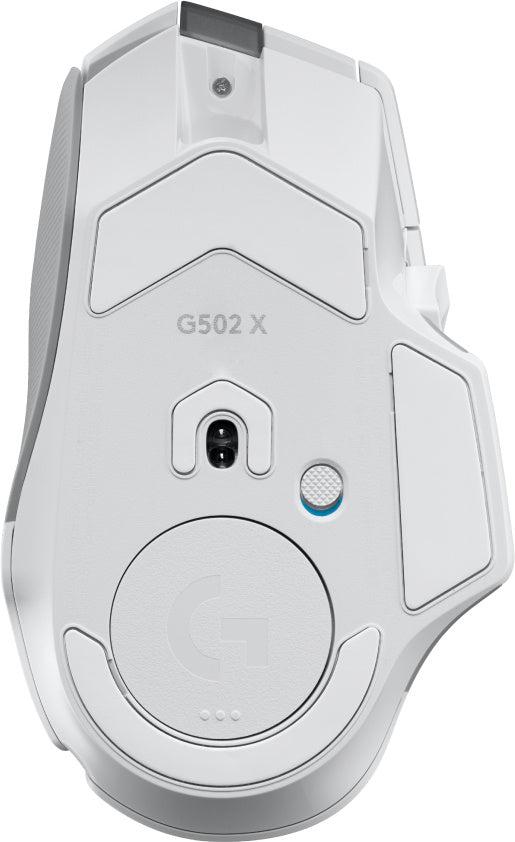 Mouse Gamer Logitech Óptico G502 X Lightspeed, RF Inalámbrico, 25.600DPI, Blanco