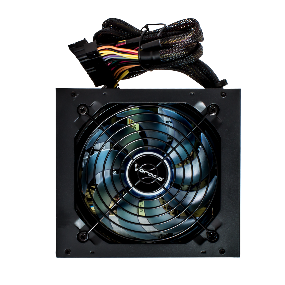 Vorago Fuente De Poder Start The Game Psu-200 600Watts 2 X SATA - Interno - 120 V AC, 230 V AC Entrada - 3,3 V DC, 5 V DC, 12 V DC Salida - 1 Raíles +12V - 1 Ventilador(es) - 70% Eficacia
