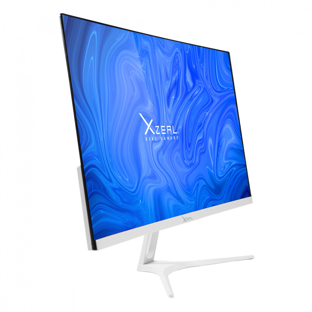 Monitor Gamer Curvo Xzeal XST-570 LED 23.8", 1920x1080 Full HD, 75Hz, HDMI, Blanco