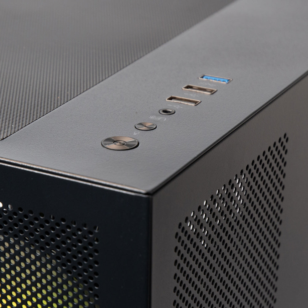 Gabinete Xzeal CXi1, Mini-Tower, Micro-ATX/Mini-ITX, USB 2.0/3.0, sin Fuente, 3 Ventiladores Instalados, Negro