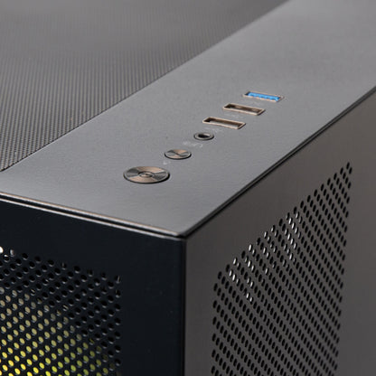 Gabinete Xzeal CXi1, Mini-Tower, Micro-ATX/Mini-ITX, USB 2.0/3.0, sin Fuente, 3 Ventiladores Instalados, Negro