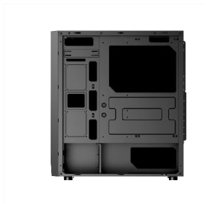 Xzeal Xz120 Gabinete para Computadora Gamer - Atx, Micro Atx, Mini Itx Placa Base Admitida - Torre - Negro - 5 X Compartimiento(s) - 0 - 6 X Ventilador(es) Admitido - 2 X Compartimiento Interno 3.5"