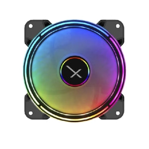 Ventilador Xzeal XZVE100B | 56.07m³/h, 1200rpm, RGB LED, 26dB