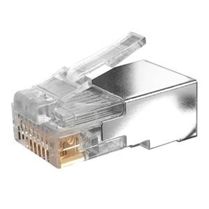 Conector RJ45 BRobotix 177077 | Cat6 STP, 100 Piezas