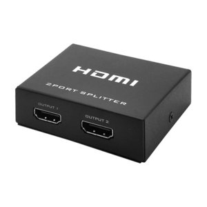 Divisor de Video BRobotix 497899 | HDMI 2K, 4K, 2 Dispositivos a 1 PC