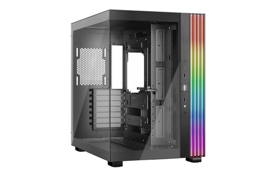GABINETE be quiet! Light Base 600 DX Black BGW65 Panel frontal y lateral con ventana completa - Iluminación LED ARGB