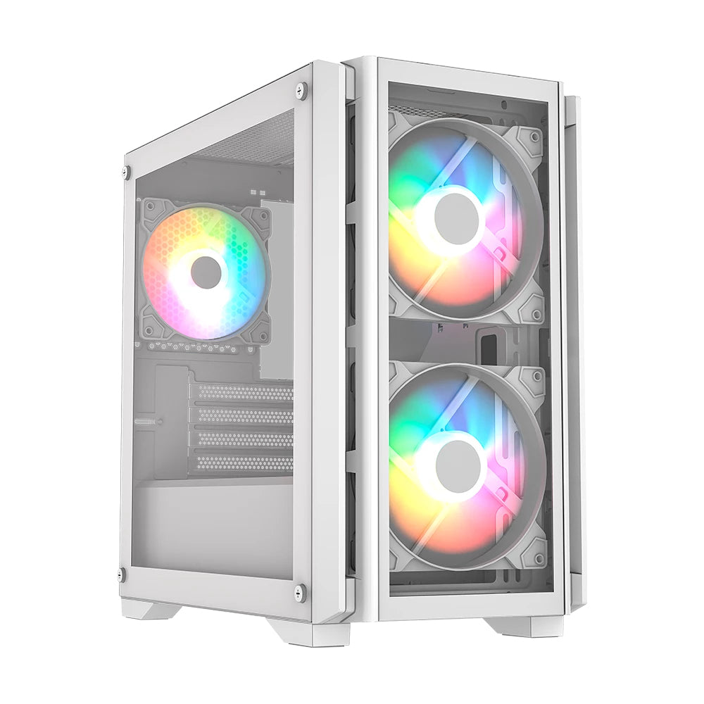 Gabinetes Gaming Balam Rush Carbono Crystal 4000C Legend Series -