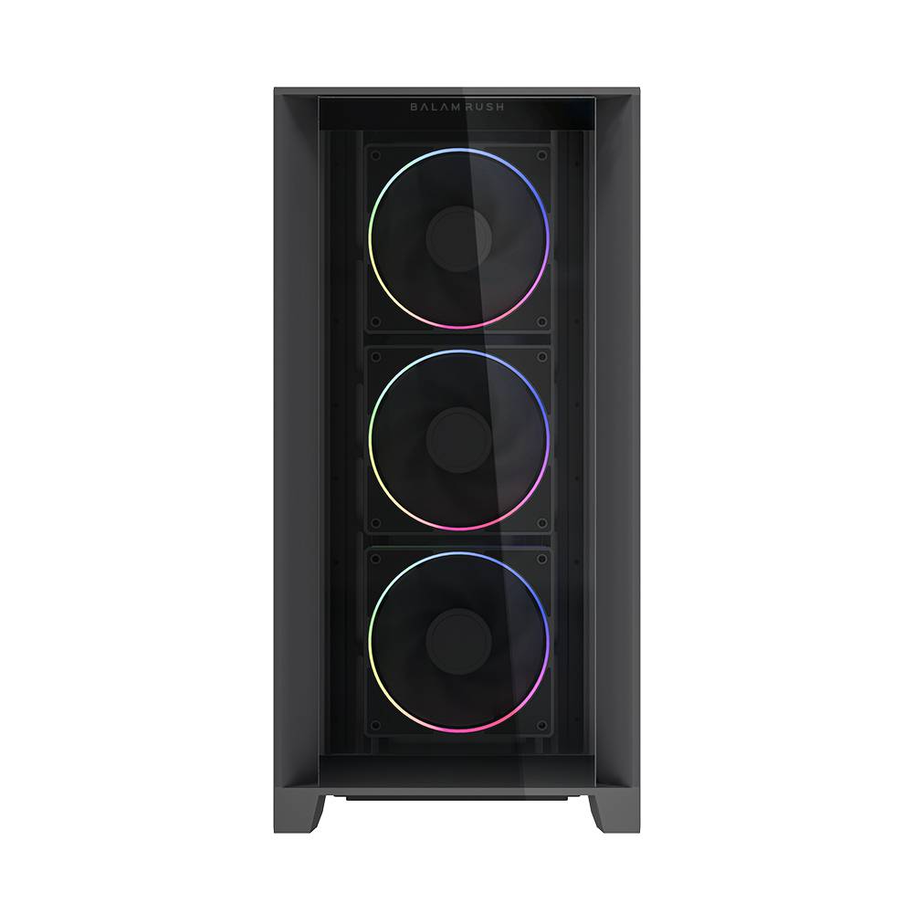 Gabinete Gamer Media Torre Carbono Polar Twin Mate 9900 Legend Series - Color Negro, BR-941457