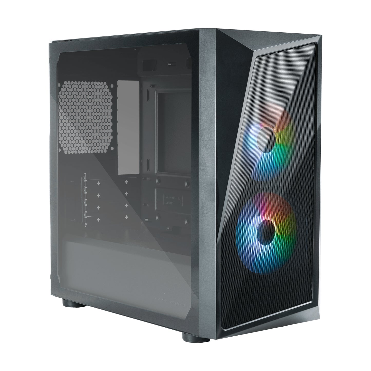 Gabinete COOLER MASTER  CP320-KGNN-S00 CMP 320 con Ventana - Mini-Tower