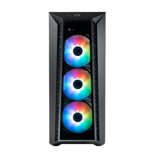Gabinete COOLER MASTER  MB520-KGNN-S01 MasterBox MB520 ARGB 2021 con ventana - Midi-Tower