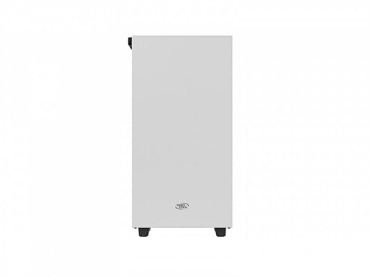 Gabinete Gamer DeepCool MACUBE 110 con ventana - Midi-Tower, Micro-ATX/Mini-ITX, (sin fuente de poder), Color Blanco. (R-MACUBE110-WHNGM1N-G-1)