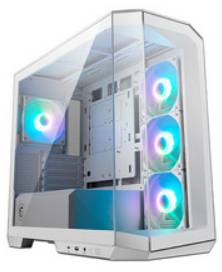 Gabinete MSI MAG PANO M100R PZ WHITE - Midi-Tower, PC, ATX, EATX, ITX, micro ATX, Blanco