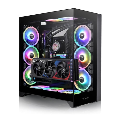 Gabinete Thermaltake CTE E600 MX Mid Tower Negro - ATX/Mini-ITX/Micro-ATX/E-ATX, USB 3.0, sin Fuente