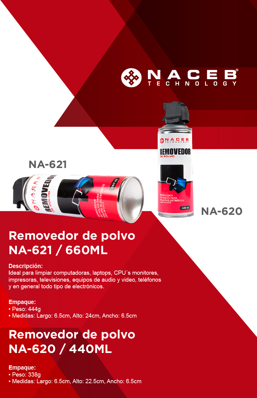 Aire Comprimido Naceb 660 Ml