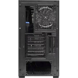 Gabinete Gamer Naceb Colosus con Cristan Templado Full Tower RGB 3 Ventiladores Incluidos Eatx/atx S/n Fuente Negro