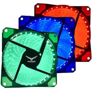 Ventilador Naceb NA-0919R | 120MM, 73.40m³/hora Airflow, LED Rojo