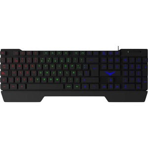 Teclado y Ratón Gaming Naceb Fallen - USB Cable Teclado - 104 Tecla - Keyboard/keypad Color: Negro - USB Cable Mouse - Óptico - 1200 Dpi - Pointing Device Color: Negro - Compatible con Pc