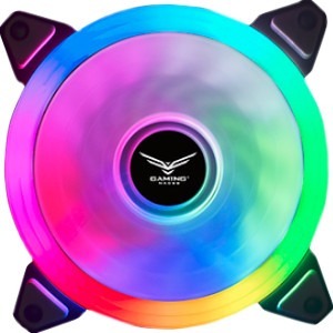 Naceb NA-0922 Ventilador - 120MM Maximum Fan Diameter - 1 X Fan(s) - 73.40m³/hora Maximum Airflow - 1200rpm - 4-clavijas, 3-CLAVIJAS - RGB LED - 3.4año(s) Vida