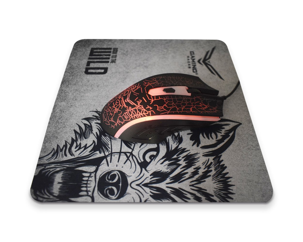 Mouse y Mousepad Gamer Naceb 4 Botones.3 Modos Dpi 800-1000-1200