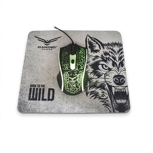 Mouse y Mousepad Gamer Naceb 4 Botones.3 Modos Dpi 800-1000-1200