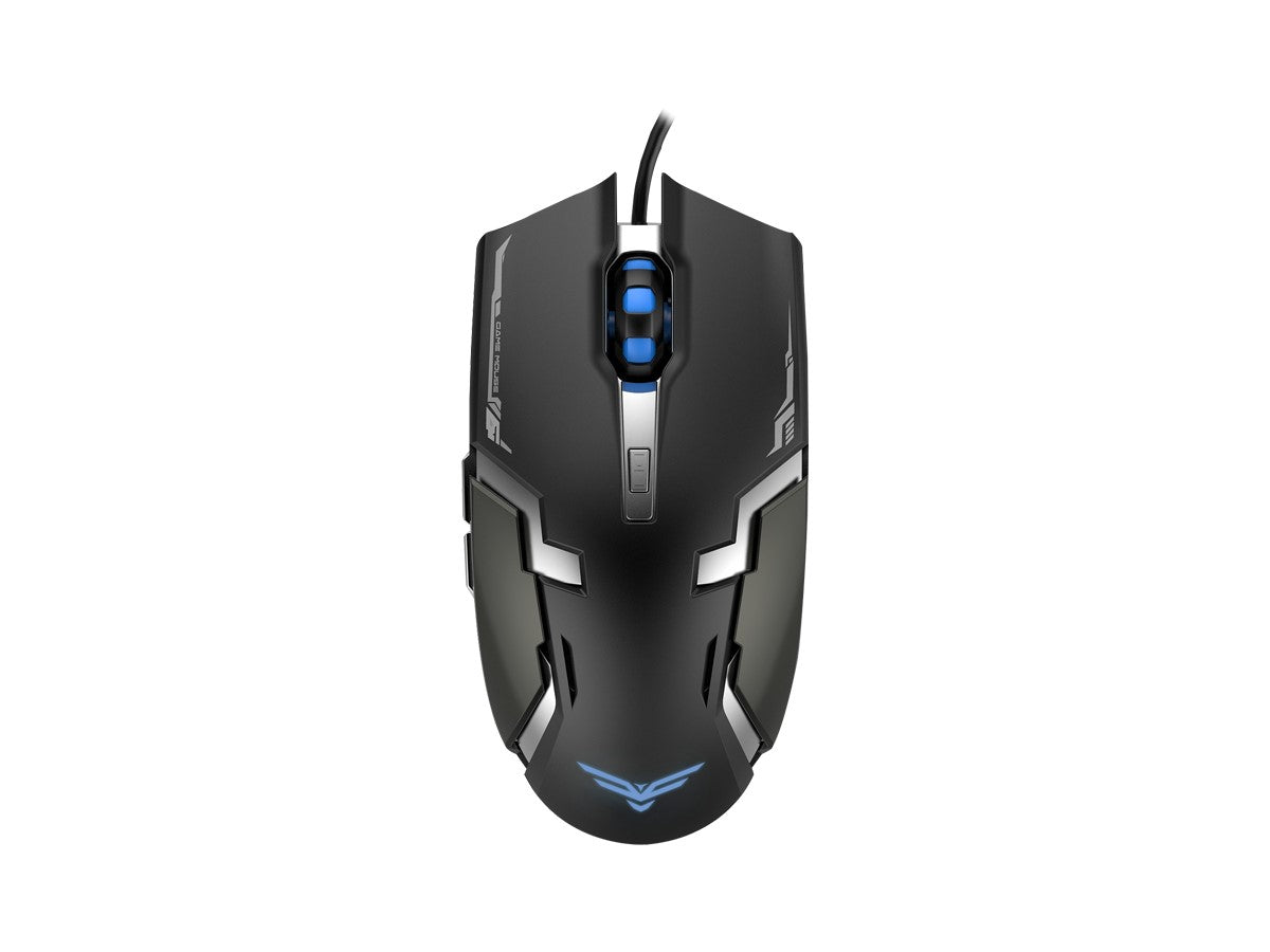 Mouse Gamer Optico Naceb 6 800- 1200-2000-3200 Dpis Negro