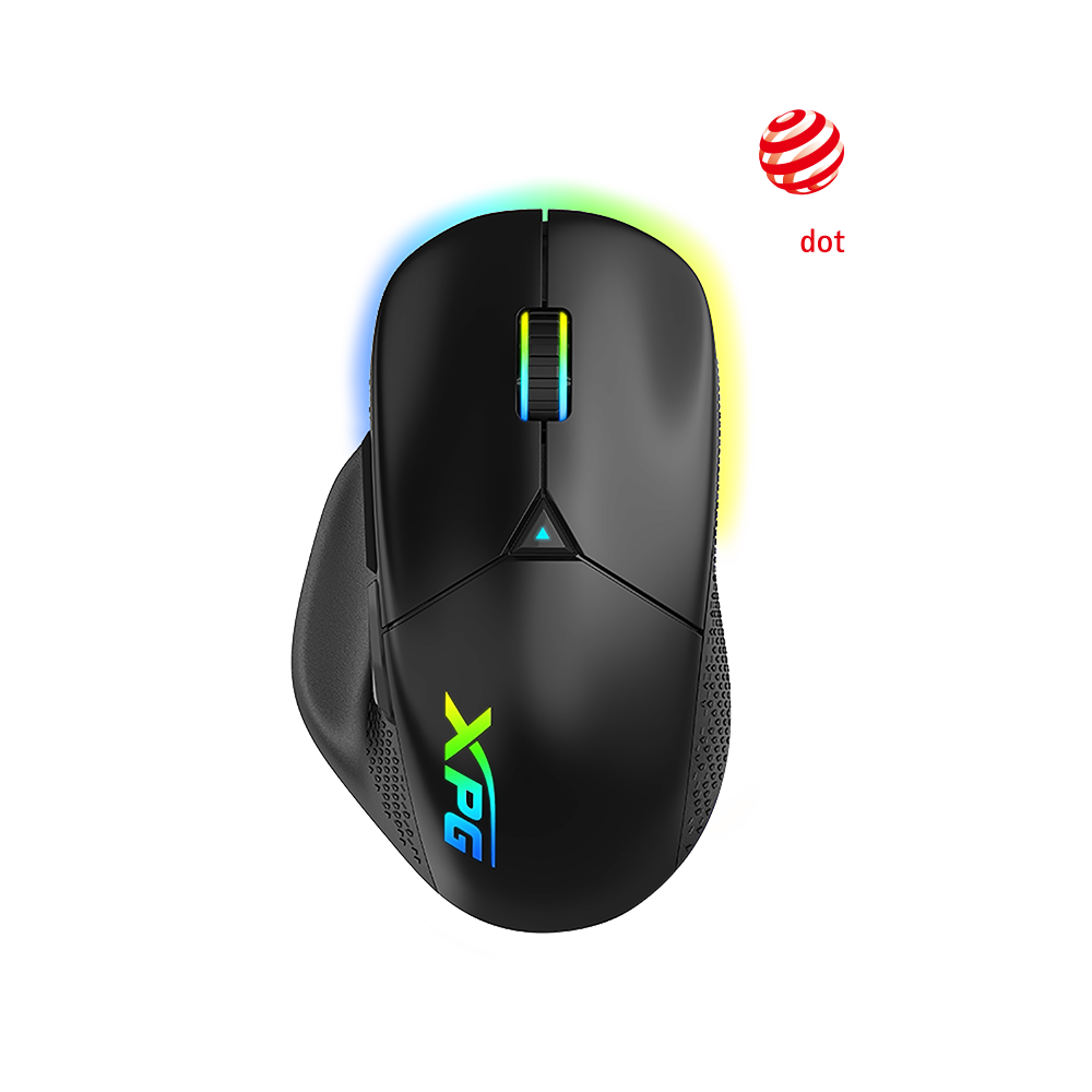 Mouse GAMING XPG ALPHA - efectos de iluminación RGB, ALPHA-BKCWW.