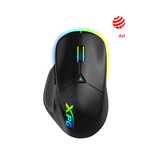 Mouse GAMING XPG ALPHA - efectos de iluminación RGB, ALPHA-BKCWW.