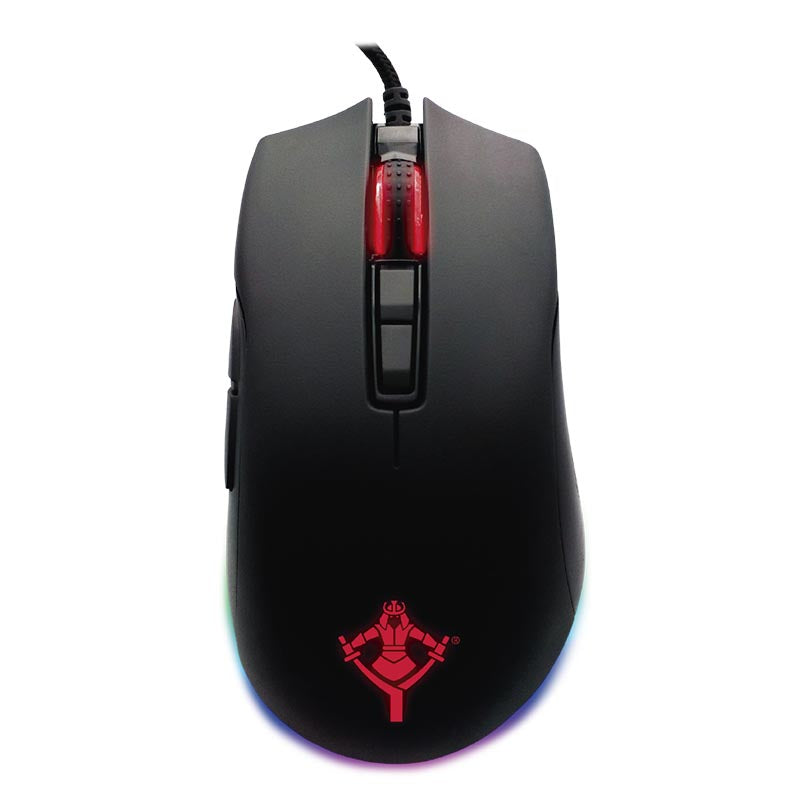 YEYIAN MOUSE GAMER CLAYMORE 2000 - 1200 DPI, 7 BOTONES PROGRAMABLES, LUCES LED RGB, CONEXIÓN USB MOD: YMT-V70